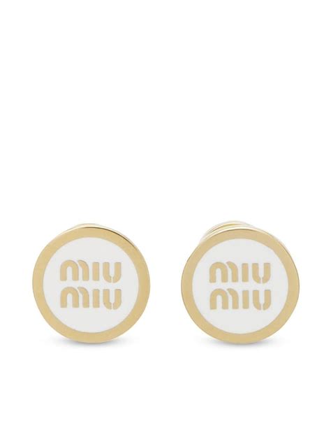 miu miu ear clip|mi miu earrings.